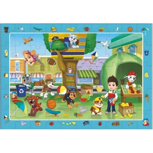 Dodo Puzzle obserwacyjne Paw Psi Patrol Zestaw Do Układania Układanka 50 Element