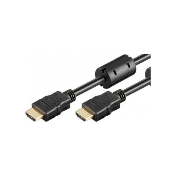 Kabel Goobay Przewód HDMI o dużej szybkości transmisji z Ethernetem (ferrytowy) - Długość kabla 3 m