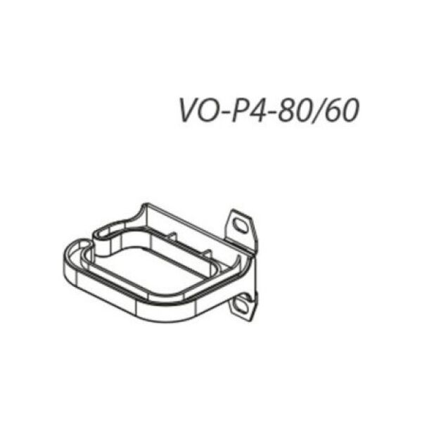 CONTEG CONTEG Prowadnice kablowe pionowe 80 x 60 mm