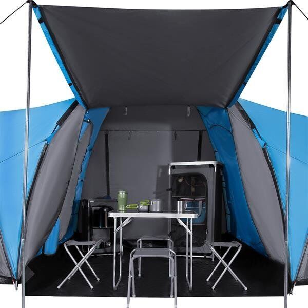 Nils Extreme NC6031 NIEBIESKO-SZARY NAMIOT KEMPINGOWY HIGHLAND NILS CAMP