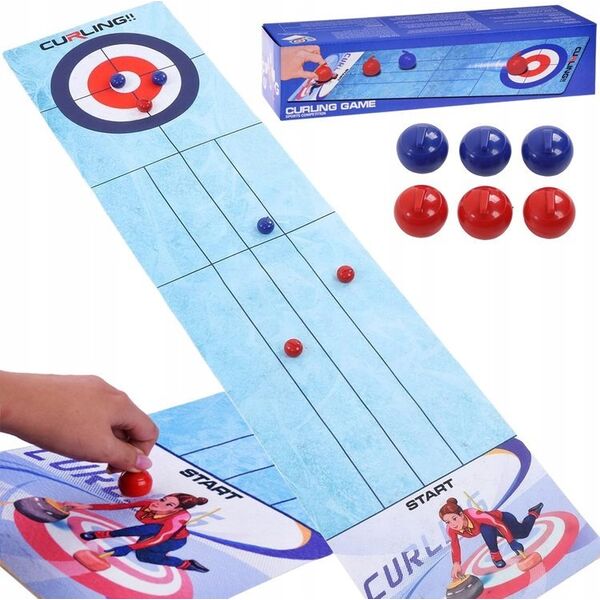 Jokomisiada Planszowa gra zręcznościowa Curling czajniki GR0612