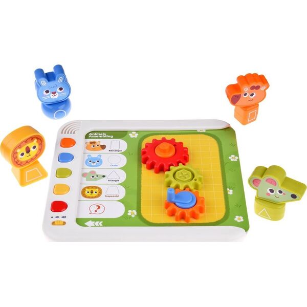 Jokomisiada Hola interaktywny Panel nauka emocji liczb figur Montessori ZA4652