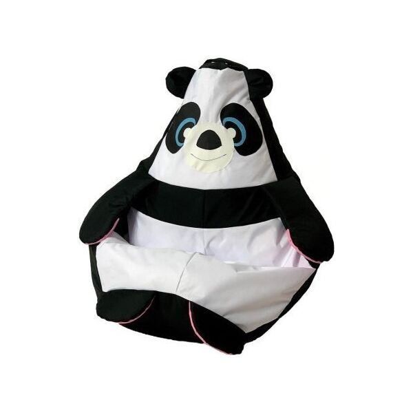 Go Gift Pufa worek sako PANDA czarny-biały L 105x80