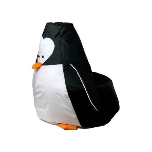 Go Gift Pufa worek sako PINGWIN czarny-biały L 105x80