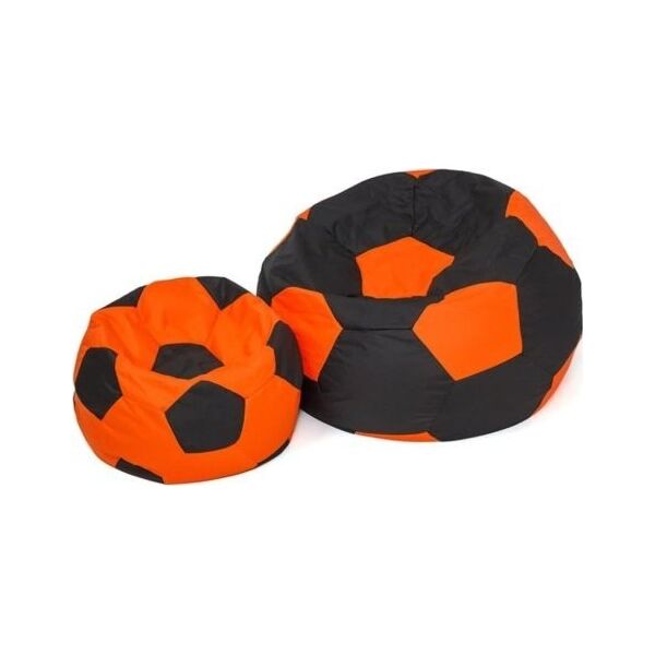 Go Gift Pufa worek sako PIŁKA czarny-pomarańczowy XL 120