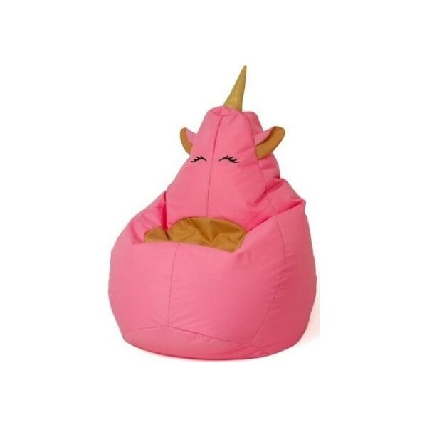 Go Gift Pufa worek sako JEDNOROŻEC różowy XXL 140x100