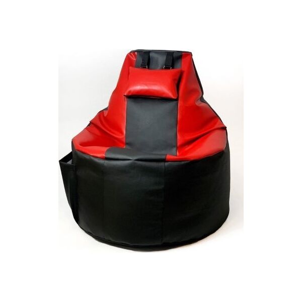 Go Gift Pufa worek sako PLAYER czarny-czerwony XXL 130x90