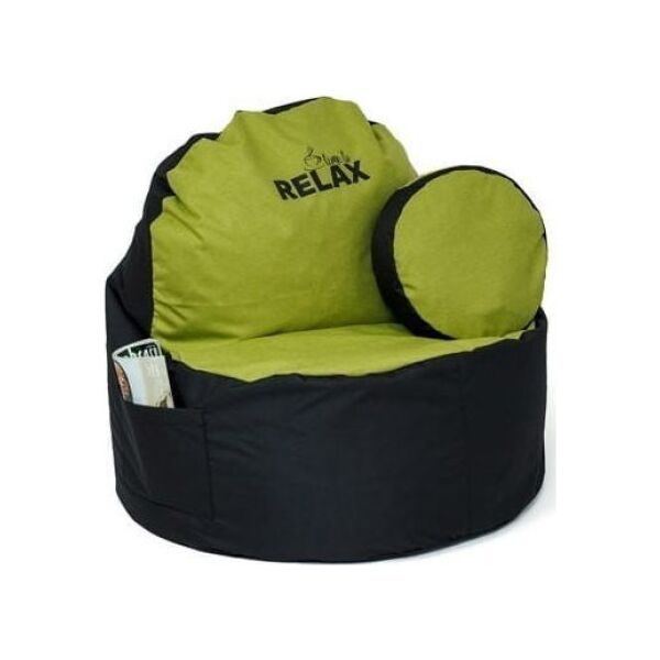 Go Gift Pufa worek sako COFFEE czarny-oliwka XXL 120x80