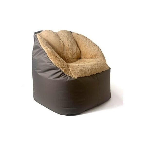 Go Gift Pufa worek sako FLUFFY brąz XXL 140x90