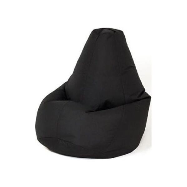 Go Gift Pufa worek sako GRUSZA czarny L 105x80