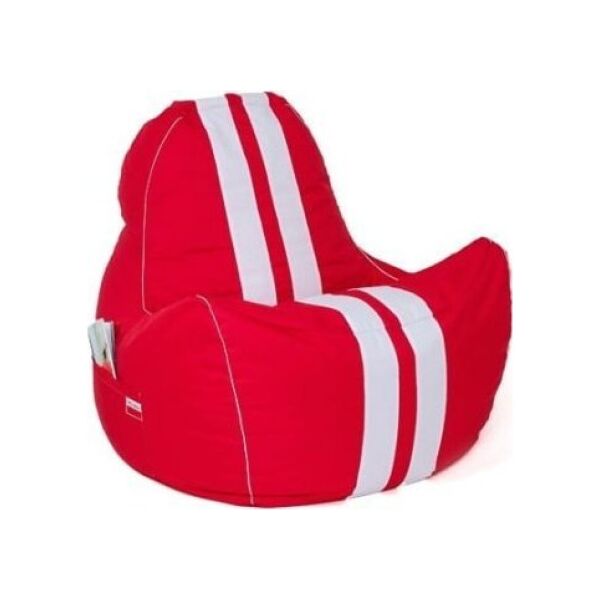 Go Gift Pufa worek sako FERRARI czerwony-biały XXL 140x100