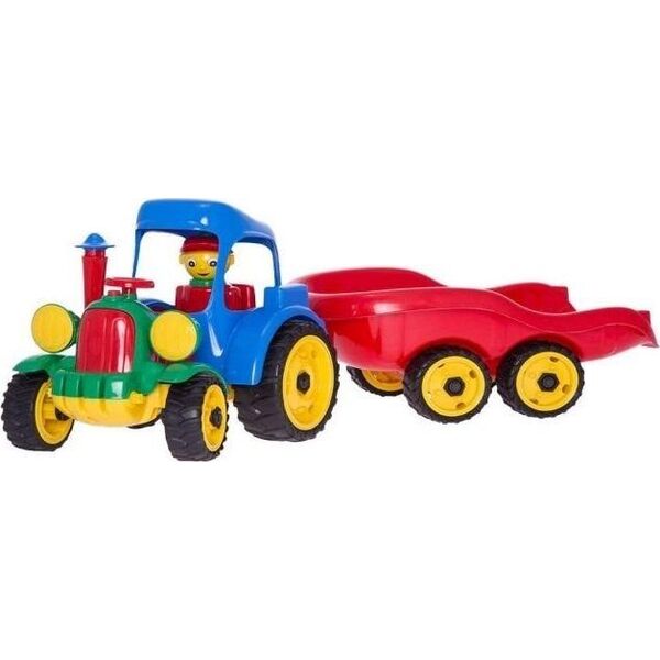 Hemar Traktor z przyczepą MIX