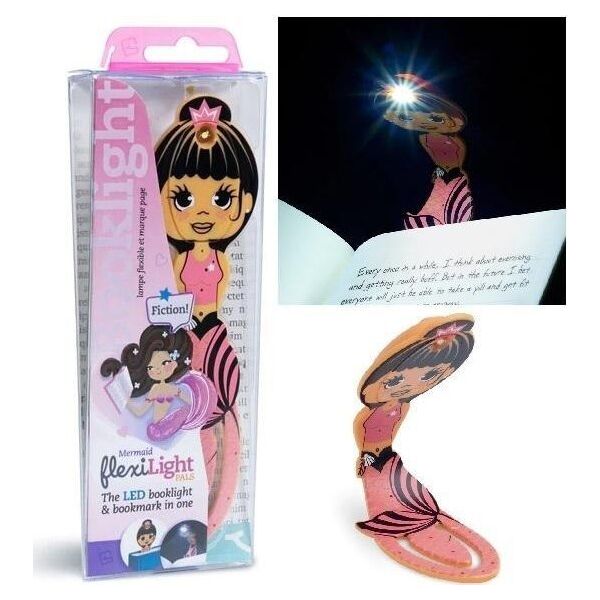 Thinking Gifts Flexilight Pals Mermaid Pink - Lampka do książki