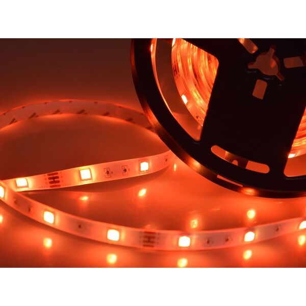 Jokomisiada Taśma LED 5m RGB + pilot Wodoodporna ZA4824