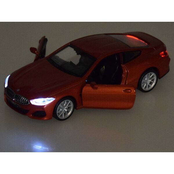 Jokomisiada Metalowe auto model 1:35 BMW M850i Coupe światło dźwięk ZA4612