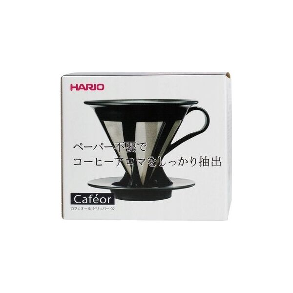Hario Hario Cafeor Dripper 02 Czarny