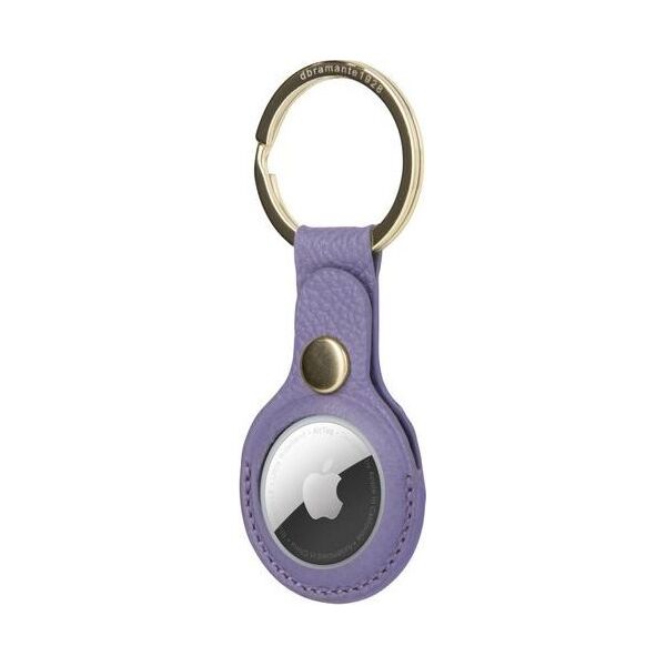 dbramante Copenhagen - AirTag Key Ring - Db Purple/Gold