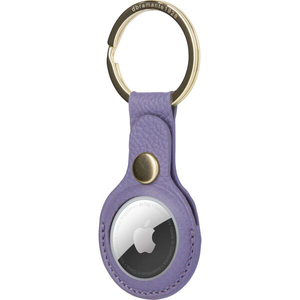 dbramante Copenhagen - AirTag Key Ring - Db Purple/Gold