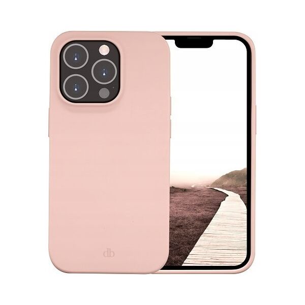 dbramante Costa Rica - Silicone Case for iPhone 14 Pro - Pink sand