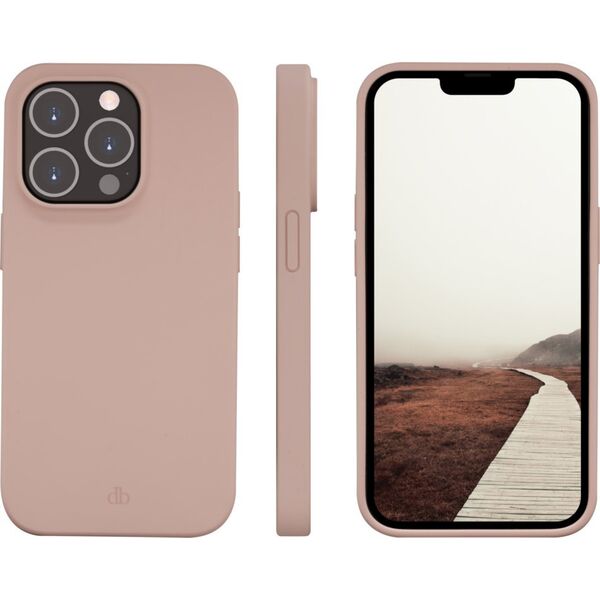 dbramante Costa Rica - Silicone Case for iPhone 14 Pro - Pink sand