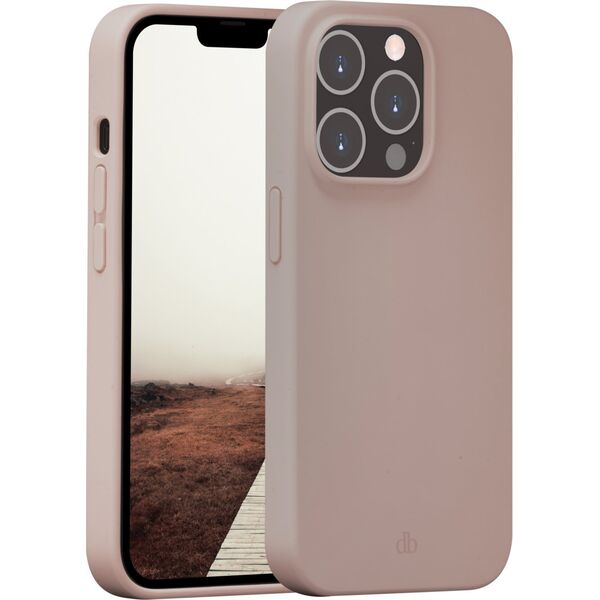 dbramante Costa Rica - Silicone Case for iPhone 14 Pro - Pink sand