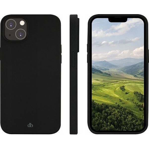 dbramante Costa Rica - Silicone Case for iPhone 14 - Night Black