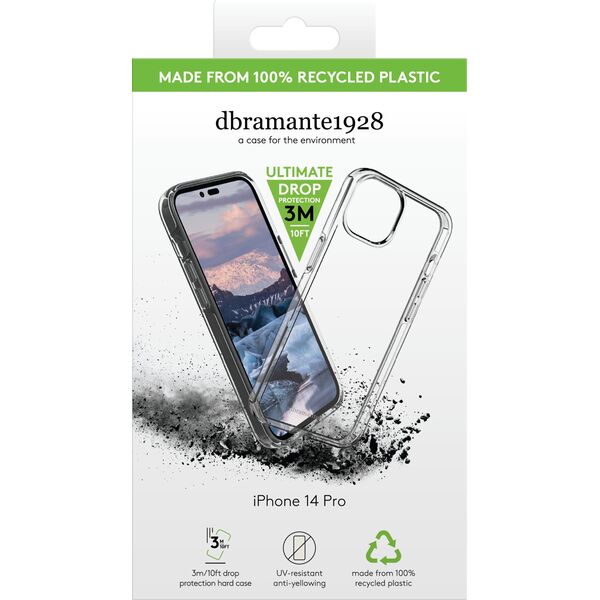 dbramante Iceland Pro - Clear Hard Case for iPhone 14 Pro