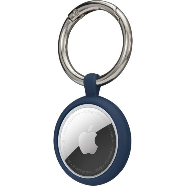 dbramante Greenland - AirTag Key Ring - Pacific Blue