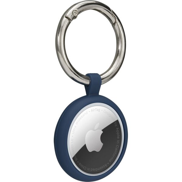 dbramante Greenland - AirTag Key Ring - Pacific Blue
