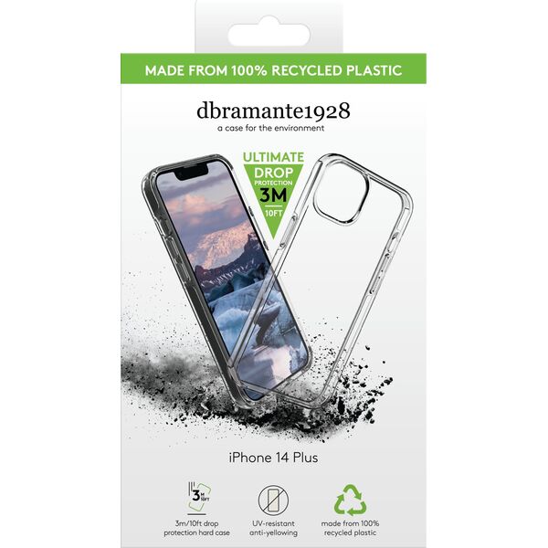 dbramante Iceland Pro - Clear Hard Case for iPhone 14 Plus