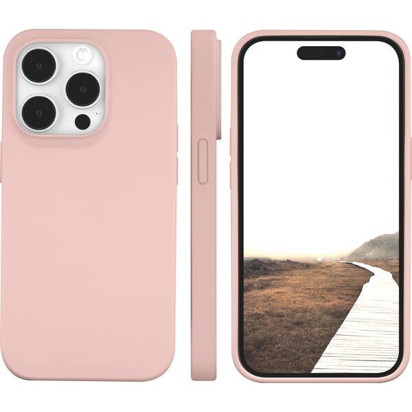 dbramante Monaco MagSafe - iPhone 15 Pro - Pink Sand