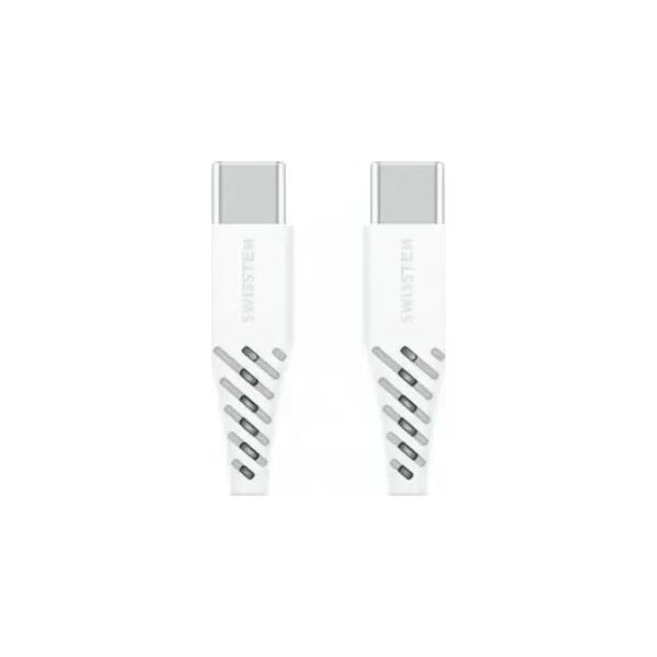 Kabel USB Swissten USB-C - USB-C 1.5 m Biały (71506520)