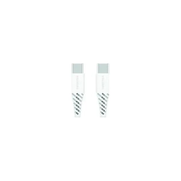 Kabel USB Swissten USB-C - USB-C 1.5 m Biały (71506520)