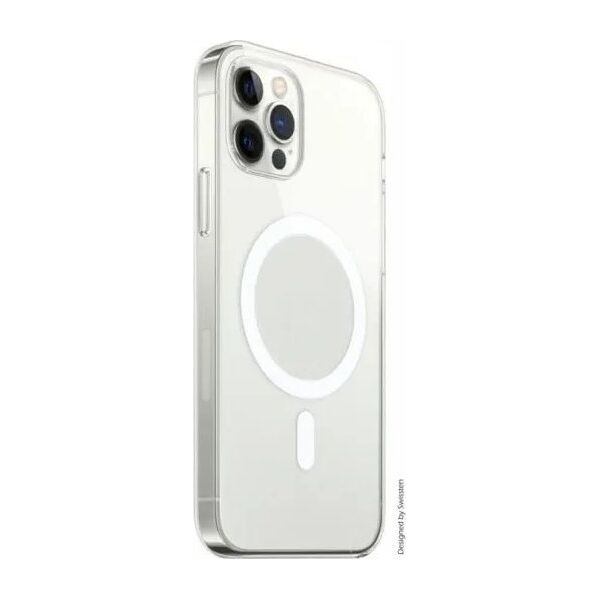 Swissten Clear Jelly MagStick iPhone 12 Mini Transparent Cover