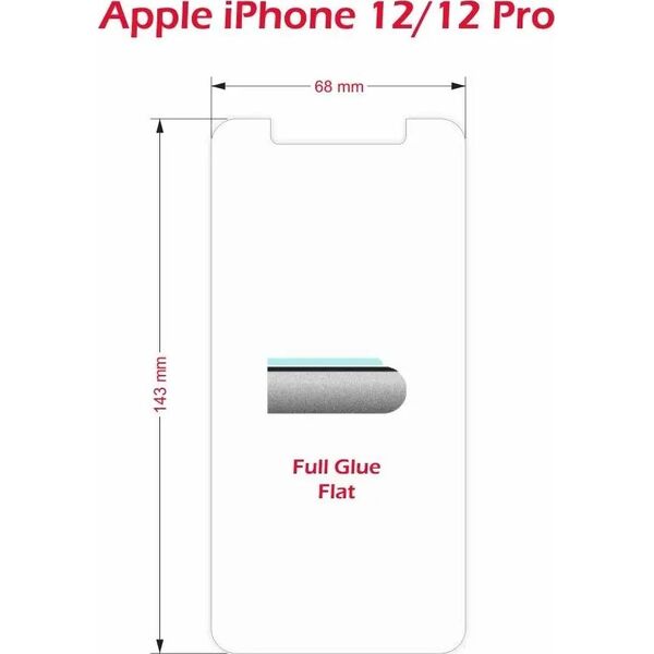Swissten Tempered Glass for iPhone 12/12 Pro