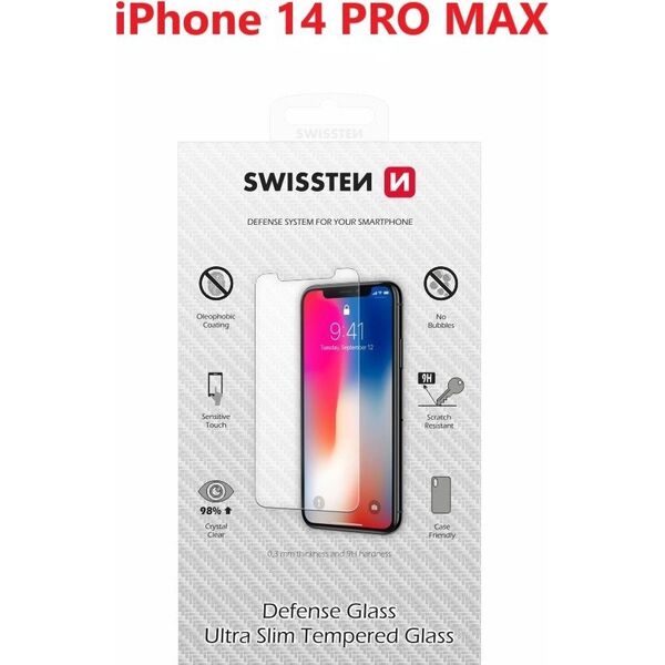 Swissten Tempered Glass for Apple IPhone 14 Pro Max RE 2,5D