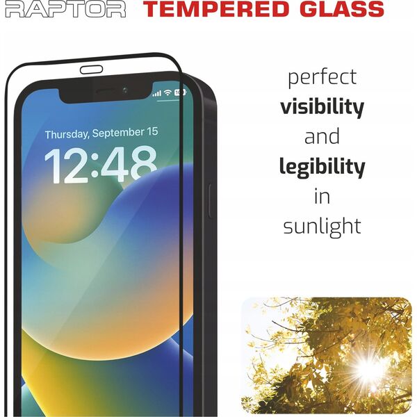 Swissten Raptor Diamond Ultra Clear 3D Tempered Glass for iPhone 15 Plus