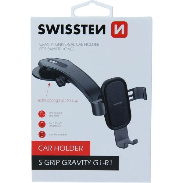 Swissten Gravity car holder s-grip G1-R1
