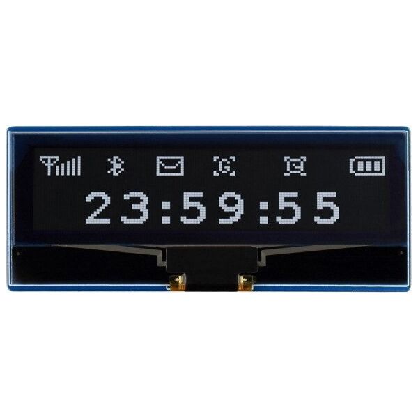 Waveshare Wyświetlacz OLED 2,23'' 128x32px - SPI/I2C - czarno-biały - do Raspberry Pi Pico - Waveshare 19750}
