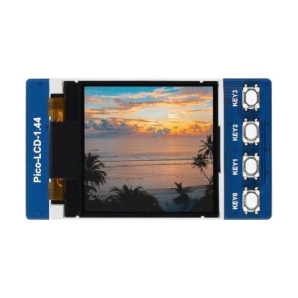 Waveshare Wyświetlacz LCD TFT 1,44'' 128x128x - SPI - 65K RGB - do Raspberry Pi Pico - Waveshare 19576}