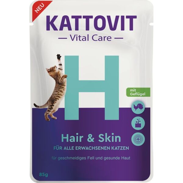 Triton Kattovit Vital Care Hair & Skin 85g