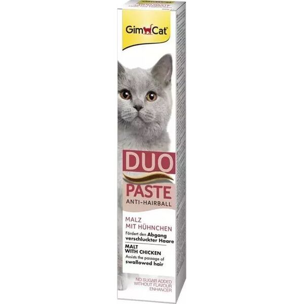 Triton GIMBORN Gim Cat Pasta Anti-Hairball Duo malt z kurczakiem 50g