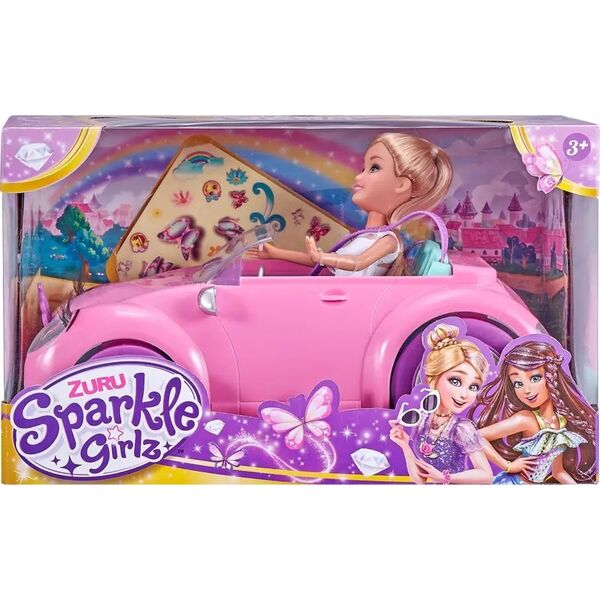Sparkle Girlz SPARKLE GIRLZ doll and car set Sparkle Coupe,10028
