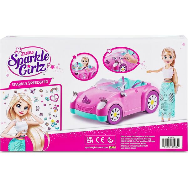 Sparkle Girlz SPARKLE GIRLZ doll and car set Sparkle Coupe,10028