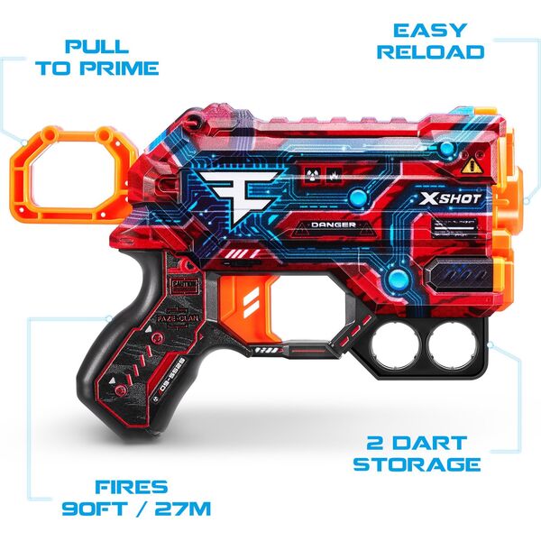 XShot X-SHOT toy gun Menace Faze, Skins 1 series, 36599