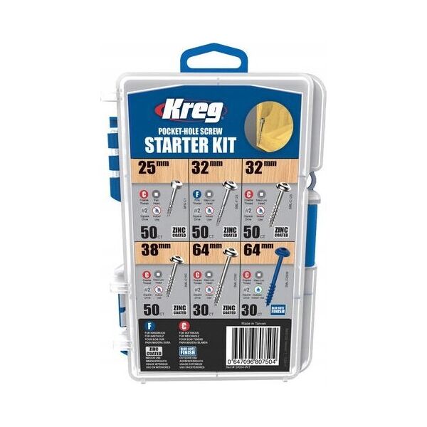 Zestaw narzędzi Sourcing Bolt set KREG SK04-INT Starter Kit