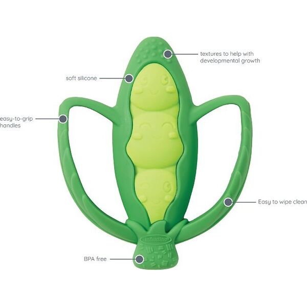 Infantino INFANTINO Lil' nibbles silicone teether
