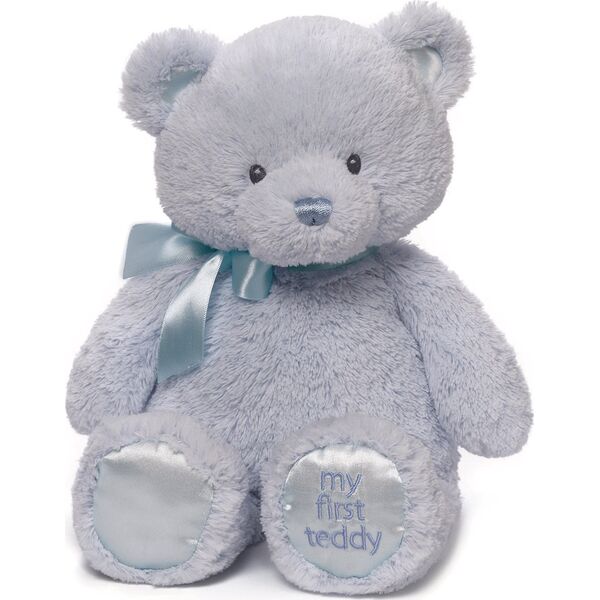 Spin Master GUND Plush toy My 1st Teddy, blue, 38 cm