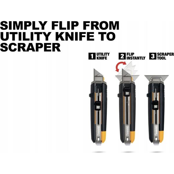 ToughBuilt Scraper and knife 2 in 1 + 5 spare blades ToughBuilt(r)