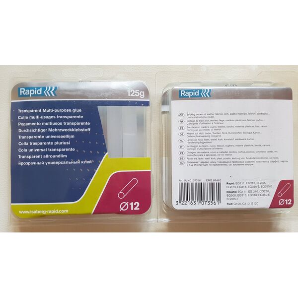 Rapid Glue Universal transparent 12 mm 125 g